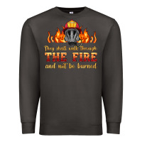 Smoke the fire with firefighter air mask Premium Sweatshirt - HRA Design Shop