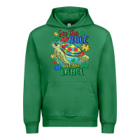Emerald see the able not the label Urban Hoodie - MaliasSmallBusiness