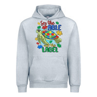 Heather Grey see the able not the label Urban Hoodie - MaliasSmallBusiness