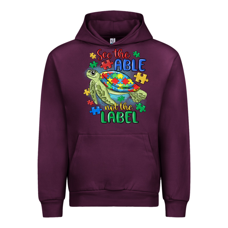See The Able Not The Label Urban Hoodie by MaliasSmallBusiness | Teevron