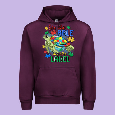 See The Able Not The Label Urban Hoodie Designed By Maliassmallbusiness