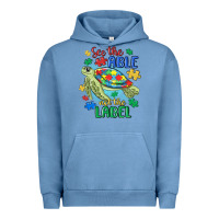Pigment Pebble Blue see the able not the label Urban Hoodie - MaliasSmallBusiness