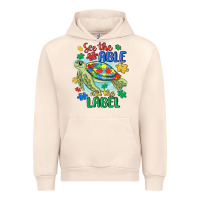 Sandshell see the able not the label Urban Hoodie - MaliasSmallBusiness