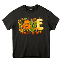 Asphalt Love Fall Y'all Heavy Core Tee - CowhideDigitalArt