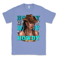 Colony Blue howdy howdy black girl Classic Tee - texasbilliewilder