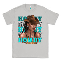 Moon Dust howdy howdy black girl Classic Tee - texasbilliewilder