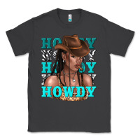 Smoke howdy howdy black girl Classic Tee - texasbilliewilder
