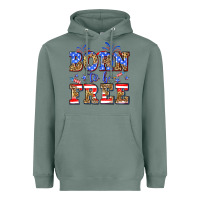 Sage Born to be free Heavyweight Hoodie - Neo Western