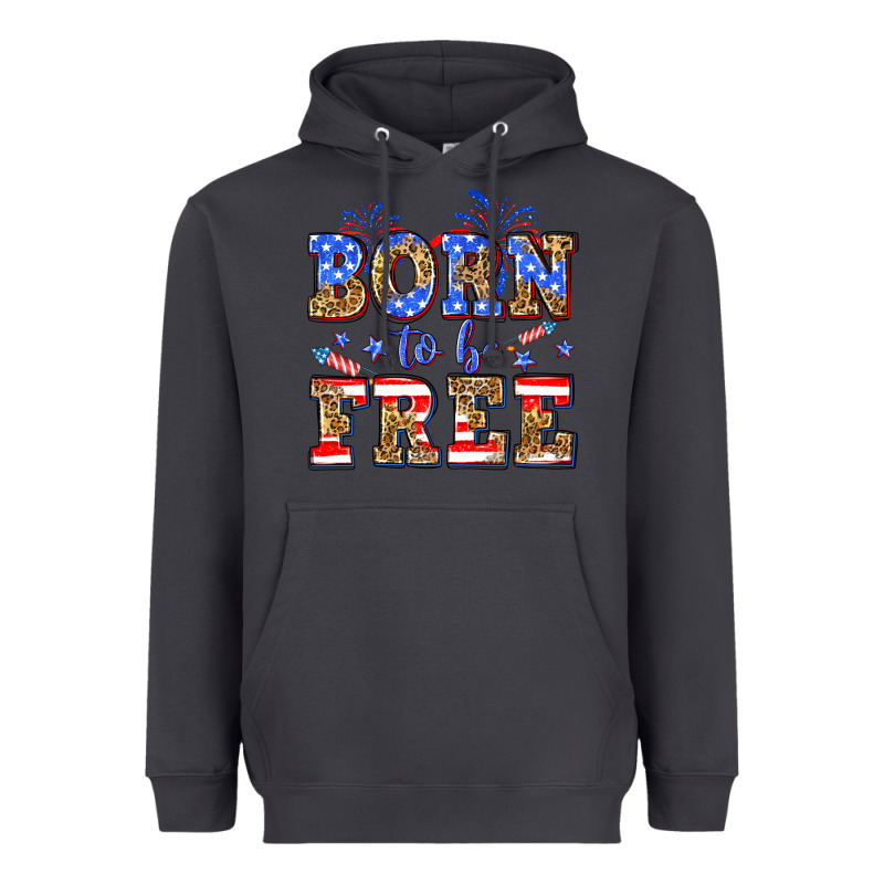 Born To Be Free Heavyweight Hoodie by Neo Western | Teevron
