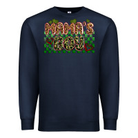 Navy valentines day mama's boy olivia Premium Sweatshirt - OliviaCreatesArt