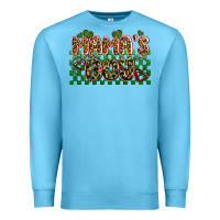 Ocean Blue valentines day mama's boy olivia Premium Sweatshirt - OliviaCreatesArt