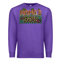 Purple valentines day mama's boy olivia Premium Sweatshirt - OliviaCreatesArt