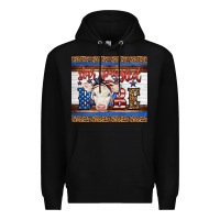 Black Western Star Spangled Baby Cow Premium Hoodie - LillyAllenDesigns