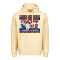 Western Star Spangled Baby Cow Premium Hoodie | Teevron