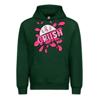 Forest Green crush breast cancer Urban Hoodie - MaliasSmallBusiness