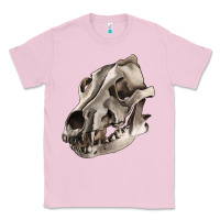 Bubblegum Pink Wolf skull Classic Tee - RanaPortraitStore