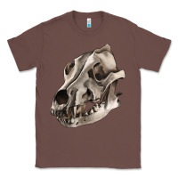 Chestnut Wolf skull Classic Tee - RanaPortraitStore
