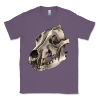 Lavender Wolf skull Classic Tee - RanaPortraitStore