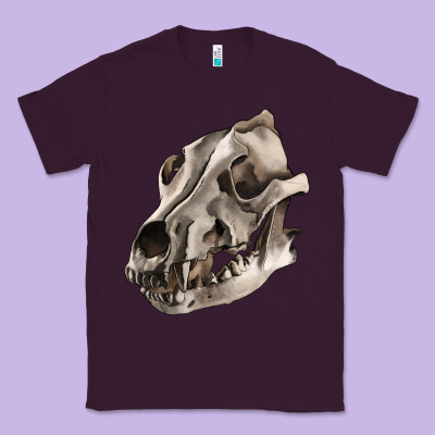 Classic Tee Wolf skull