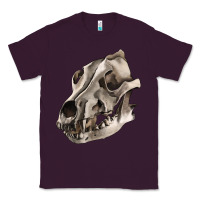 Plum Wolf skull Classic Tee - RanaPortraitStore