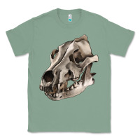 Sage Wolf skull Classic Tee - RanaPortraitStore