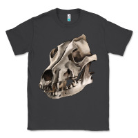 Smoke Wolf skull Classic Tee - RanaPortraitStore