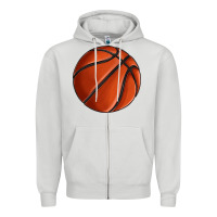 Basketball Zipper Hoodie | Teevron