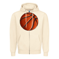 Sandshell basketball Zipper Hoodie - texasbilliewilder