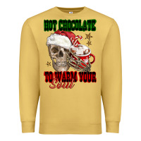 Antique Gold hot chocolate to warm your soul Premium Sweatshirt - FaDigitalArtStudio