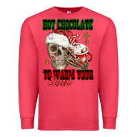 Cardinal hot chocolate to warm your soul Premium Sweatshirt - FaDigitalArtStudio