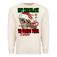 Sandshell hot chocolate to warm your soul Premium Sweatshirt - FaDigitalArtStudio