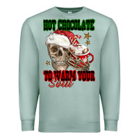 Seafoam hot chocolate to warm your soul Premium Sweatshirt - FaDigitalArtStudio