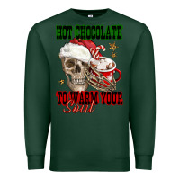 Sports Green hot chocolate to warm your soul Premium Sweatshirt - FaDigitalArtStudio