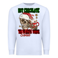 White hot chocolate to warm your soul Premium Sweatshirt - FaDigitalArtStudio