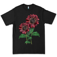 Black 2 Chocolate sunflower Premium Tee - LillyAllenDesigns