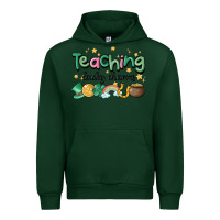 Forest Green teaching lucky charm Urban Hoodie - MaliasSmallBusiness