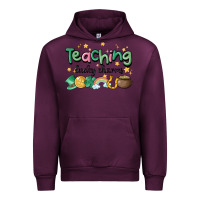Mauve Wine teaching lucky charm Urban Hoodie - MaliasSmallBusiness