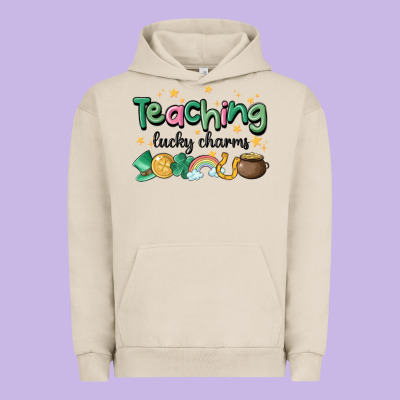 Teaching Lucky Charm Urban Hoodie Designed By Maliassmallbusiness