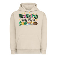 Pigment French Oak teaching lucky charm Urban Hoodie - MaliasSmallBusiness