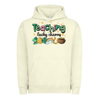 Pigment Pistachio teaching lucky charm Urban Hoodie - MaliasSmallBusiness
