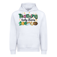 White teaching lucky charm Urban Hoodie - MaliasSmallBusiness