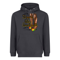 Smoke steppin' into juneteenth heels Heavyweight Hoodie - HRA Design Shop