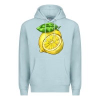 Blue Mist lemon Premium Hoodie - BarkalooDesign