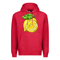 Cardinal lemon Premium Hoodie - BarkalooDesign