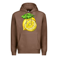 Chestnut lemon Premium Hoodie - BarkalooDesign