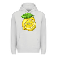 Dove Grey lemon Premium Hoodie - BarkalooDesign