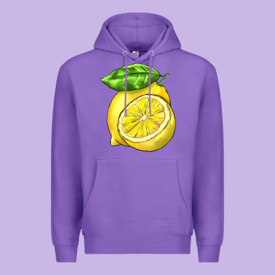 Lemon Premium Hoodie Designed By Barkaloodesign