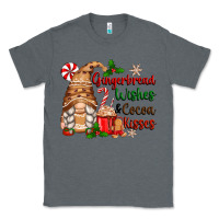 Charcoal Heather gingerbread wishes and cocoa kisses Classic Tee - Zillion Design Studio