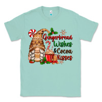 Seafoam gingerbread wishes and cocoa kisses Classic Tee - Zillion Design Studio