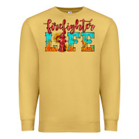 Antique Gold firefighter life Premium Sweatshirt - HRA Design Shop